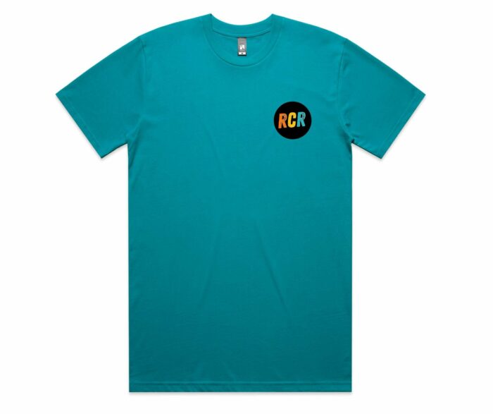 Men's Teal RCR tee