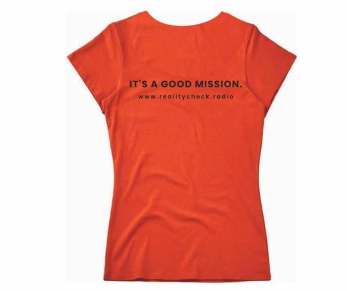 Women's Orange RCR T-Shirt - Image 2