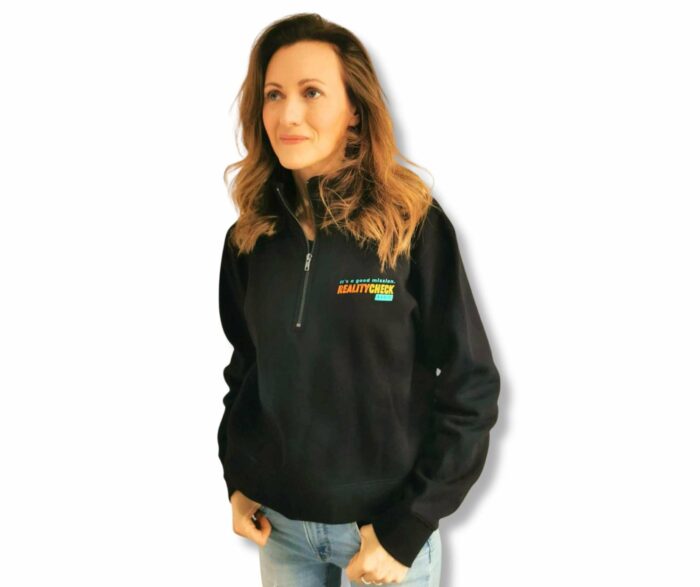 Women's RCR Half-Zip Sweater - Image 2