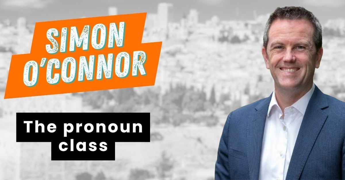 Blog-Simon_Oconnor-The pronoun class Blog-Simon_Oconnor-The pronoun class