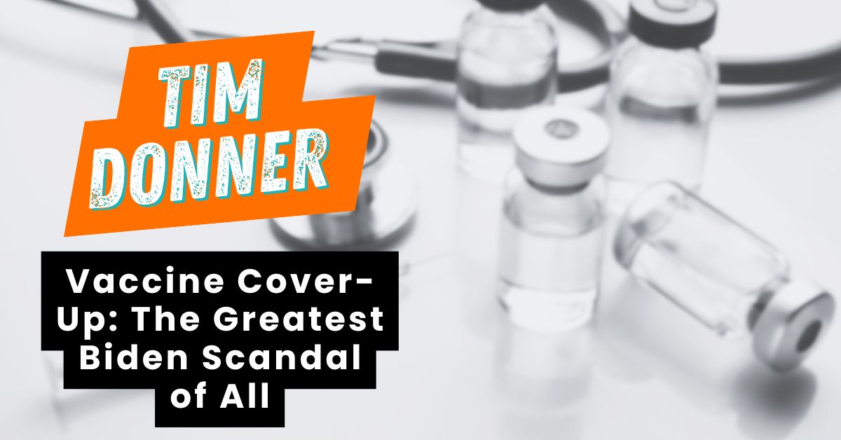 Tim Donner vax cover up Tim Donner vax cover up